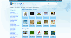 Desktop Screenshot of oyunsehrim.com